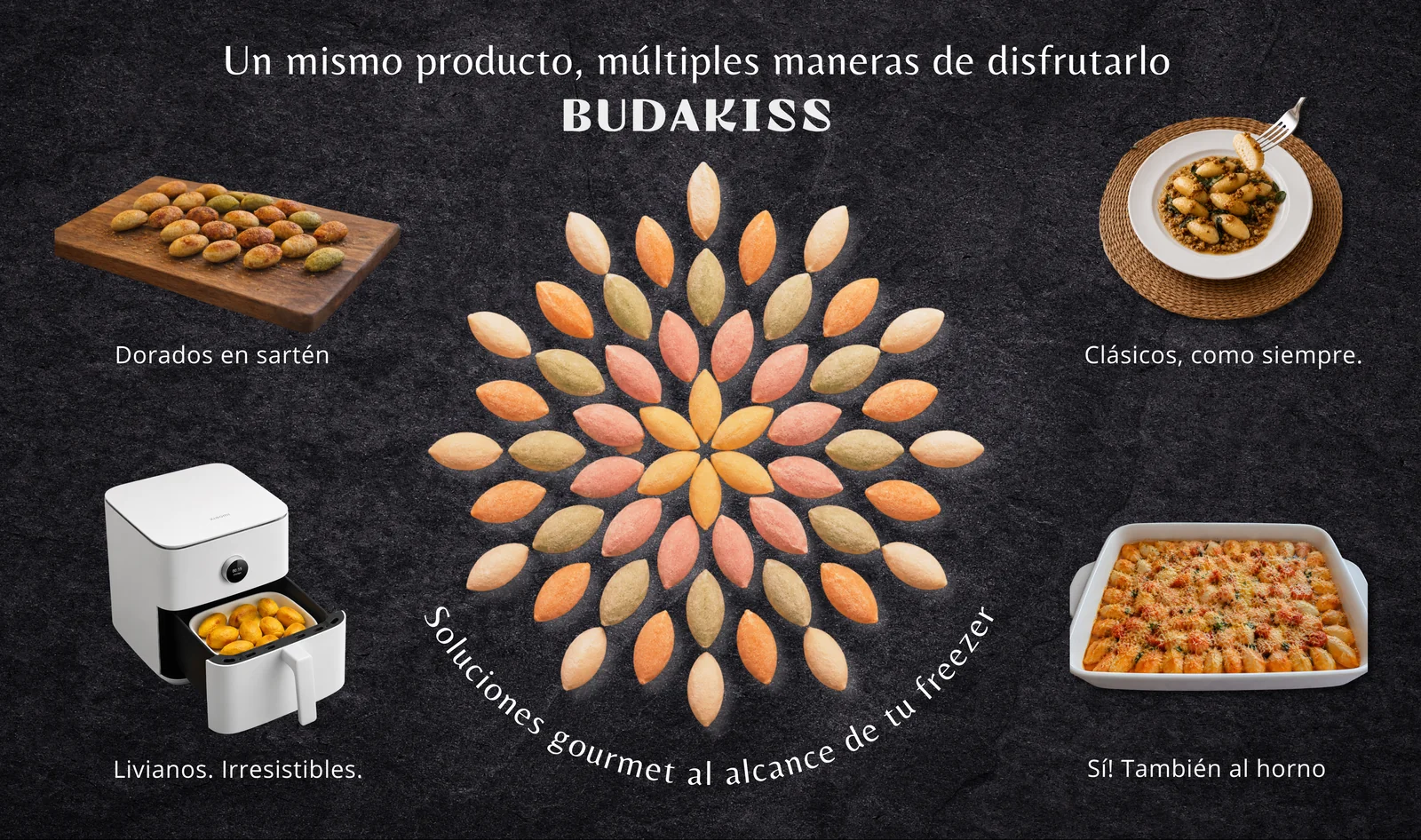 Un mismo producto, múltiples maneras de disfrutarlo — Budakiss